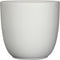 Mica Decorations Tusca Bloempot - 19x19x18 cm - Keramiek - Wit