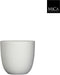 Mica Decorations Tusca Bloempot - 22x22x20 cm - Keramiek - Wit