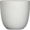Mica Decorations Tusca Bloempot - 22x22x20 cm - Keramiek - Wit