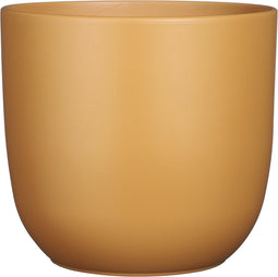 Mica Decorations Tusca Bloempot - 28x28x25 cm - Keramiek - Bruin