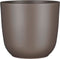 Mica Decorations Tusca Bloempot - 28x28x25 cm - Keramiek - Grijs