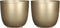 Mica Decorations Tusca Bloempot - H14 x Ø14,5 cm - Goud
