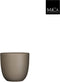 Mica Decorations Tusca Bloempot - H14 x Ø14,5 cm - Mat - Taupe