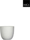 Mica Decorations Tusca Bloempot - H14 x Ø14,5 cm - Mat - Wit