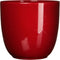 Mica Decorations Tusca Bloempot - H16 x Ø17 cm - Donkerrood