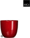 Mica Decorations Tusca Bloempot - H16 x Ø17 cm - Donkerrood