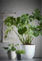 Mica Decorations Tusca Bloempot - H18,5 x Ø19,5 cm - Antraciet