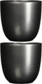 Mica Decorations Tusca Bloempot - H18,5 x Ø19,5 cm - Antraciet