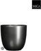Mica Decorations Tusca Bloempot - H18,5 x Ø19,5 cm - Antraciet
