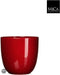Mica Decorations Tusca Bloempot - H18,5 x Ø19,5 cm - Donkerrood