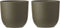 Mica Decorations Tusca Bloempot - H18,5 x Ø19,5 cm - Groen
