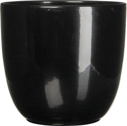 Mica Decorations Tusca Bloempot - H20 x Ø22,5 cm - Zwart