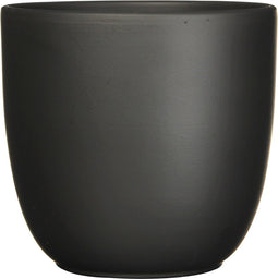 Mica Decorations Tusca Bloempot - H23 x Ø25 cm - Mat - Zwart