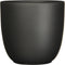 Mica Decorations Tusca Bloempot - H23 x Ø25 cm - Mat - Zwart