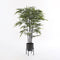 Mica Decorations Tusca Bloempot - H23 x Ø25 cm - Mat - Zwart