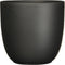 Mica Decorations Tusca Bloempot - H23 x Ø25 cm - Mat - Zwart