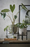 Mica Decorations Tusca Bloempot - H25 x Ø28 cm - Mat - Taupe