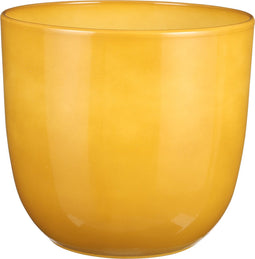 Mica Decorations Tusca Bloempot - H25 x Ø28 cm - Oker