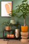 Mica Decorations Tusca Bloempot - H25 x Ø28 cm - Oker