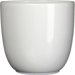 Mica Decorations Tusca Bloempot - H25 x Ø28 cm - Wit