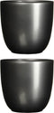 Mica Decorations Tusca Bloempot - H28,5 x Ø31 cm - Antraciet