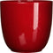 Mica Decorations Tusca Bloempot - H28,5 x Ø31 cm - Donkerrood