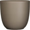 Mica Decorations Tusca Bloempot - H28,5 x Ø31 cm - Mat - Taupe