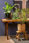Mica Decorations Tusca Bloempot - H28,5 x Ø31 cm - Mat - Zwart