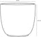 Mica Decorations Tusca Bloempot - H34,5 x Ø39 cm - Wit