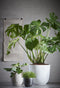 Mica Decorations Tusca Bloempot - H34,5 x Ø39 cm - Wit