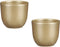 Mica Decorations Tusca Bloempot - H9 x Ø10 cm - Goud