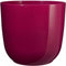 Mica decorations - Tusca pot rond fuchsia h14xd14,5cm