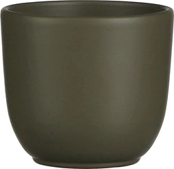 Mica Decorations - Tusca pot rond groen - h9xd10cm