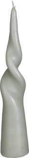 Mica Decorations Twist Kegelkaars - H25 x Ø5 cm - Lichtgroen