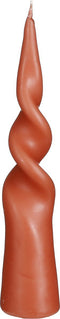 Mica Decorations Twist Kegelkaars - H25 x Ø5 cm - Terra