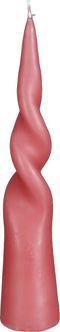Mica Decorations Twist Kegelkaars - H25 x Ø5 cm - Zalm