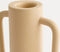 Mica Decorations Ula Kandelaar - H12 x Ø8 cm - Metaal - Beige