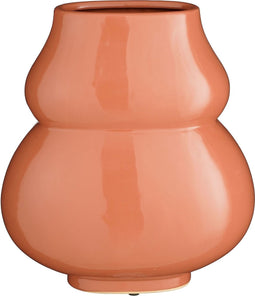 Mica Decorations Vaas Amia - 30x10x34 cm - Keramiek - Oranje