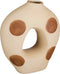 Mica Decorations Vaas Caleb - 24x10.5x28 cm - Keramiek - Terra