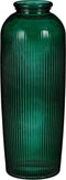 Mica Decorations Vaas Esmeralda - 30x30x70 cm - Gerecycled Glas - Groen