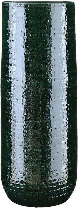 Mica Decorations Vaas Floyd Keramik rond Groen - H 70 x Ø 28 cm - Handgemaakt