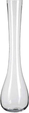Mica Decorations Vaas Fortune Glas Transparant - H90 x Ø 23 cm