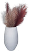 Mica Decorations Vaas/hoge bloempot - mat wit - keramiek - H40 x D26 cm - voor takken/bloemen