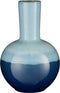 Mica Decorations Vaas Holm - 34x34x52 cm - Keramiek - Blauw