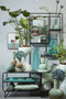 Mica Decorations Vaas Holm - Keramiek - Groen - 28 x 42 x 28 cm (BxHxD)