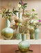 Mica Decorations Vaas Holm - Keramiek - Groen - 28 x 42 x 28 cm (BxHxD)
