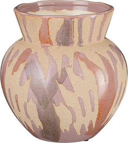 Mica Decorations Vaas Javi - 20.5x20.5x21 cm - Keramiek - Paars
