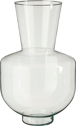 Mica Decorations Vaas Judy - 28x28x45 cm - Glas - Transparant
