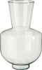 Mica Decorations Vaas Judy - 28x28x45 cm - Glas - Transparant