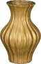 Mica Decorations Vaas Jura - 21x21x30 cm - Keramiek - Goud